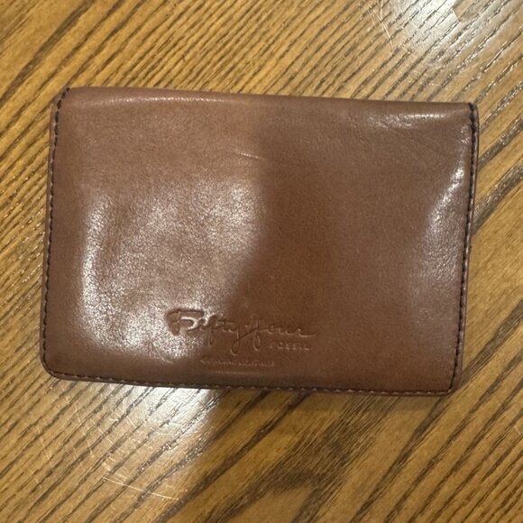 Fossil Fifty Four Brown Wallet - Picture 2 of 3